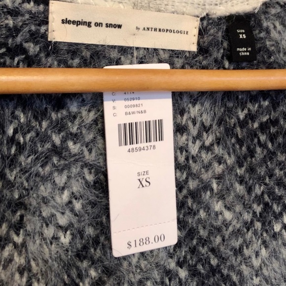 Anthropologie Diamond Eyelash Cardigan Sweater - Picture 5 of 8